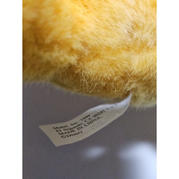 Disney Mattel 1999 Winnie the Pooh Plush Easter Basket 9" Eeyore Tigger Piglet - Picture 7 of 10